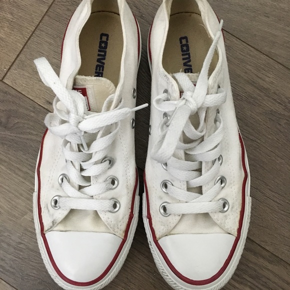Converse Shoes - White All Star Converse, women’s size 6.5